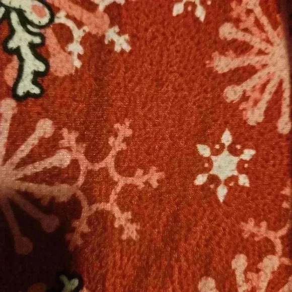 Unbranded Girls Red Holiday Reindeer Pajama Pants Size 4 - Picture 8 of 9